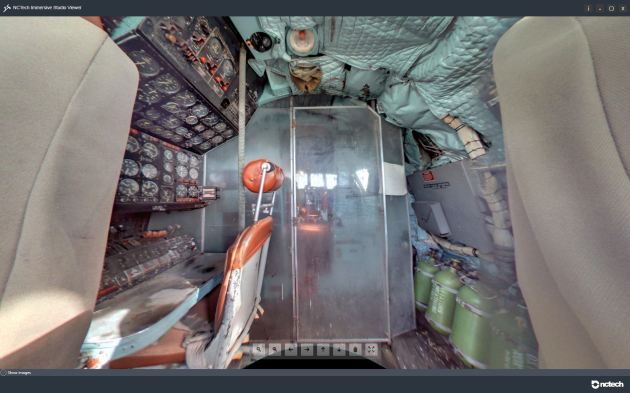 Image "iSTAR, rear view of cockpit access / galley. Good exposure / tone mapping. iSTAR_220433_EC_121_Cockpit_Rear