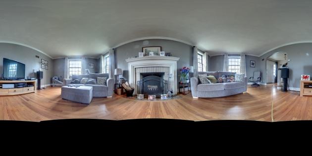 Image : iSTAR FUSION - 3rd capture - stitching issues over tape measure clearly visible and quite grainy image.