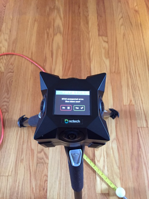 Image : iSTAR FUSION Crash screen #1 IMG_1587